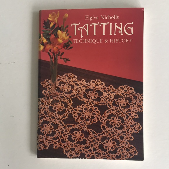 Dover Publications Office Tatting Technique History Book By Elgiva